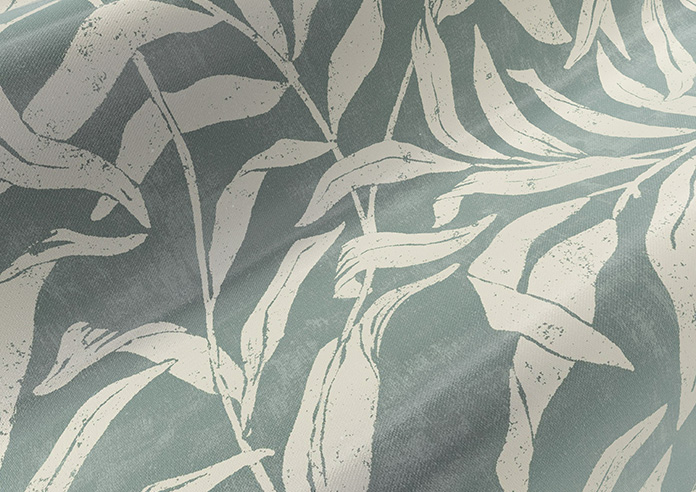 Trailing Vines, Victorian Blue - Made to Measure Curtains - Image 4